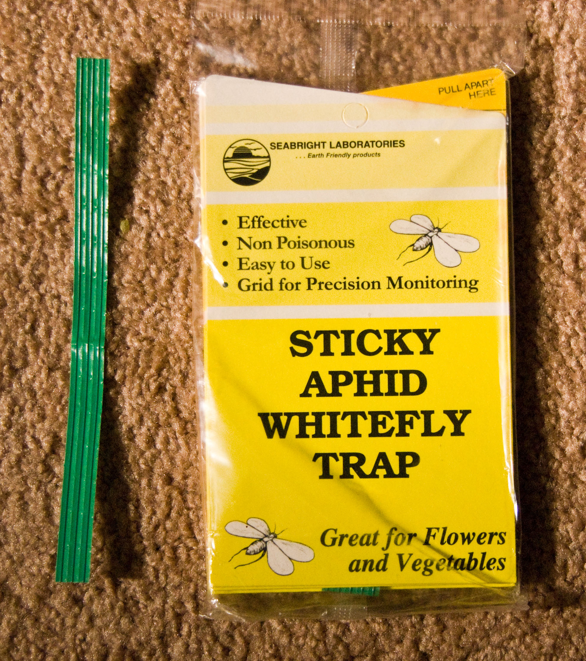 Sticky Aphid Whitefly Trap – Seabright Laboratories – Comprehensive Review