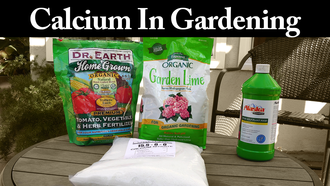 Calcium Products – What is calcium and how to use calcium in gardening