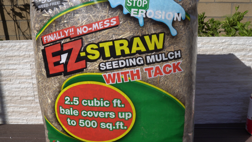 straw mulch